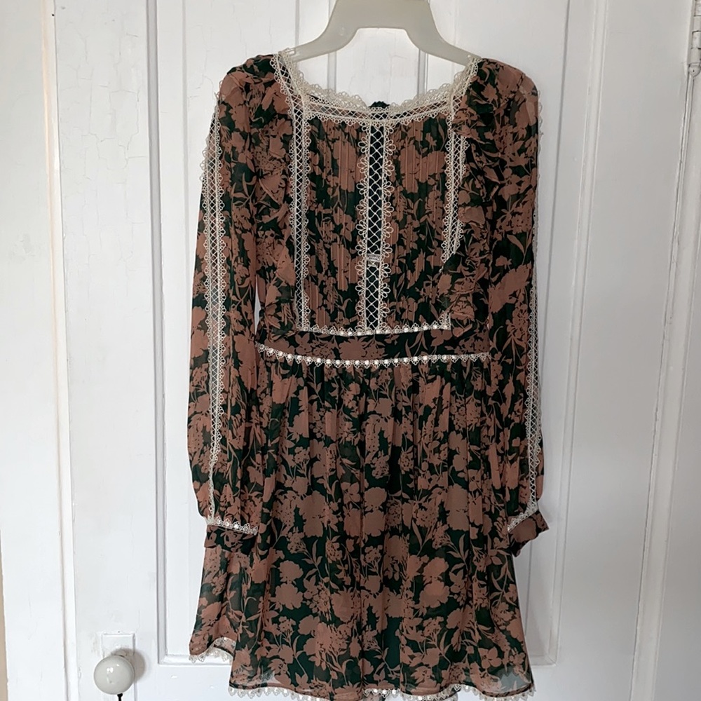 Jovonna’s Floral Print Skater Dress